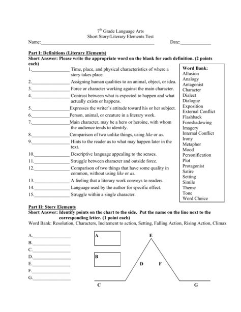 7th Grade Language Arts Quiz Free Download On Language Arts 7th Grade - Language Arts 7th Grade