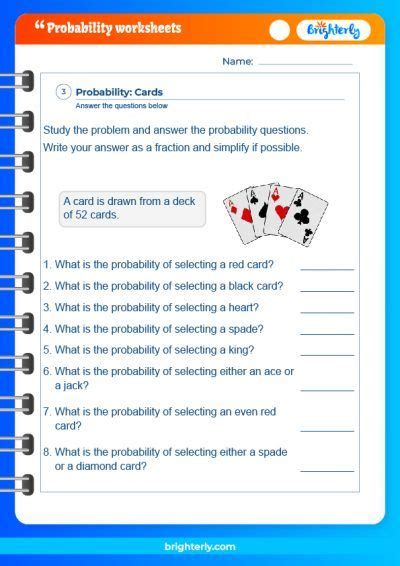 7th grade math probability worksheets