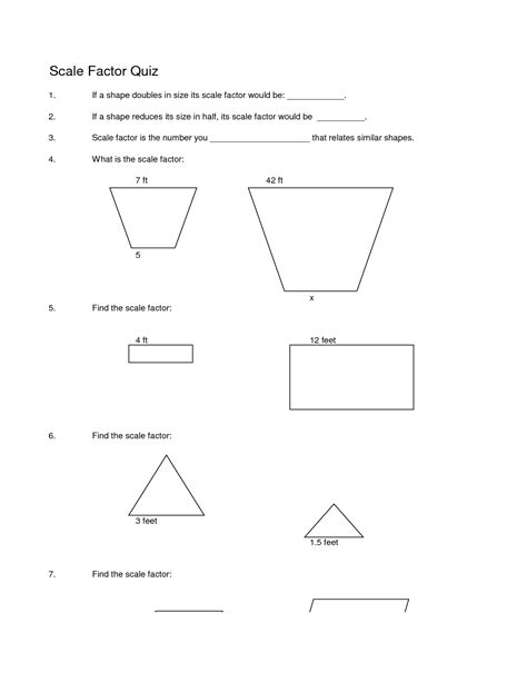 7th Grade Math Scale Factor And Scale Drawings 7th Grade Scale Drawing Worksheet - 7th Grade Scale Drawing Worksheet