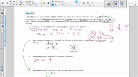7th Grade Module 3 Expressions And Equations Topic A Use