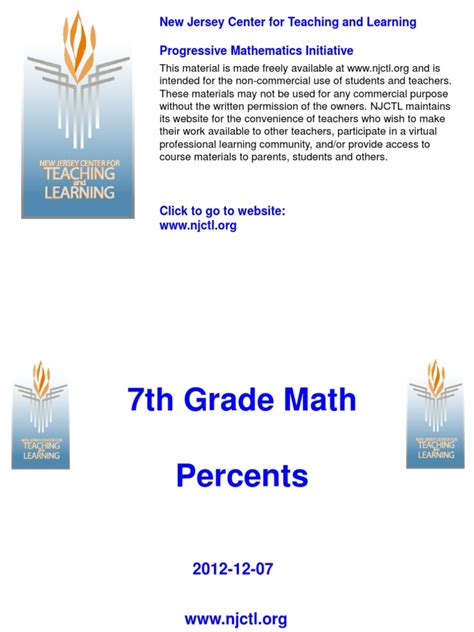 7th Grade Njctl