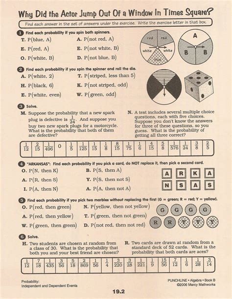7th Grade Nys Probability Worksheet   Probability Seventh Grade Worksheets Math Activities - 7th Grade Nys Probability Worksheet