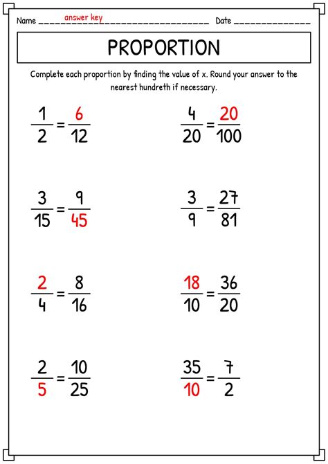 7th Grade Ratio And Proportions Worksheets Byjuu0027s Solving Proportions Worksheet 7th Grade Answers - Solving Proportions Worksheet 7th Grade Answers