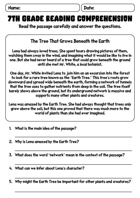 7th Grade Reading Level