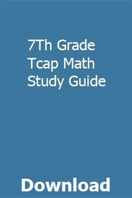 7th grade tcap math study guide. - Hoja de trabajo de escritura extraordinaria ordinaria marys.