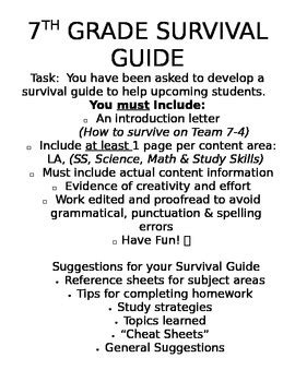 7th Grade Tips   Survival Guide To Seventh Grade Nhpchariotpaper Com - 7th Grade Tips