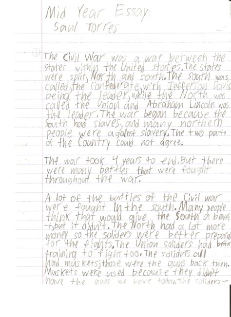 7th Grade Writing Samples Oakdale Joint Unified School Essay Writing For 7th Graders - Essay Writing For 7th Graders