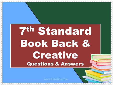 7th Standard Book