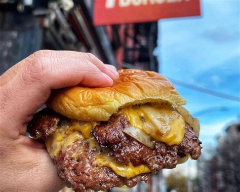 7th street burger nyc. Good afternoon everyone!!! Today, I'm taking you guys to one of the newest burger shops in NYC. What started as a pop-up smashed burger place is now one of ... 