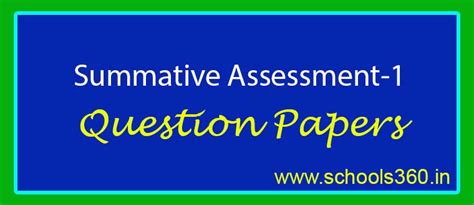 Download 7Th Class Sa1 Question Paper Svezia 