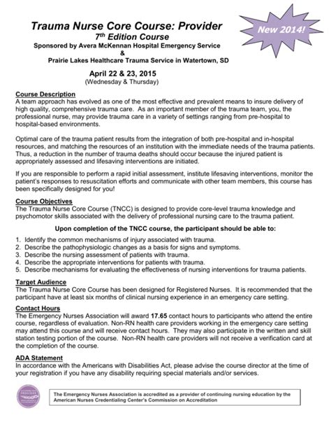 Download 7Th Edition 2014 Trauma Nursing Core Course 
