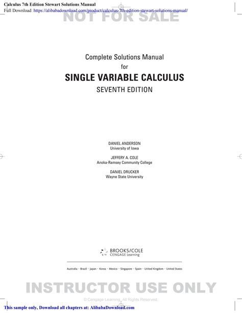 Read 7Th Edition Stewart Calculus Solution Manuals 