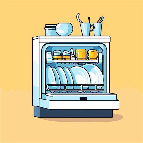 8,500+ Dishwasher Illustrations, Royalty-Free Vector Graphics & Clip …