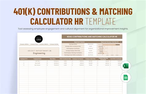 8+ 401k Contribution Calculator Templates Excel Templates