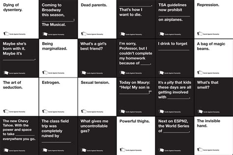 8+ Cards Against Humanity