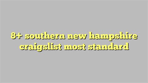 8+ craigslist southern new jersey most standard - Công lý & Pháp …