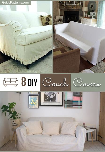 8 DIY Couch Covers Guide Patterns