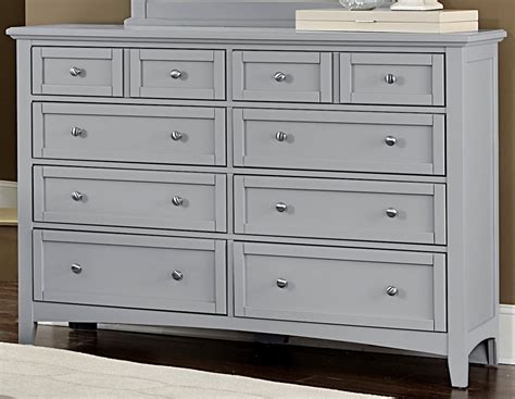 8 Drawer Gray Dresser