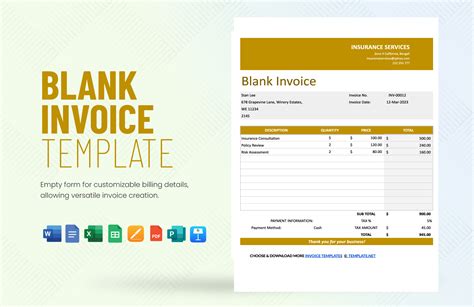 8 Excel Invoice Template Mac Excel Templates