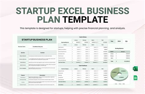 8 Excel Startup Template Excel Templates