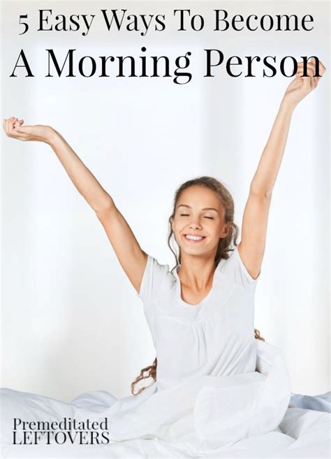 8 Expert Tips For Becoming A Morning Person