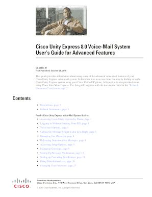 8 Express User Guide Unity Cisco