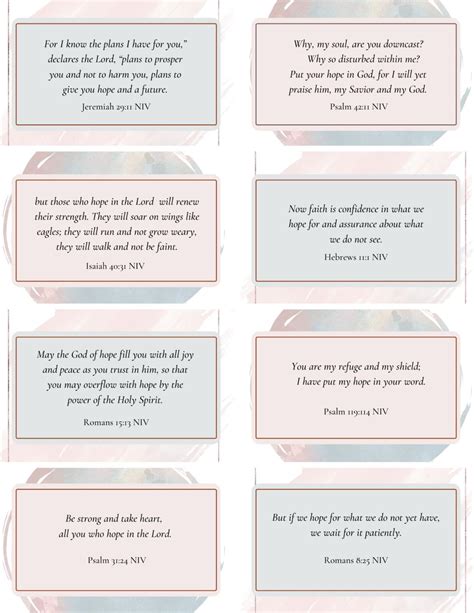 8 Free Printable Scripture Cards