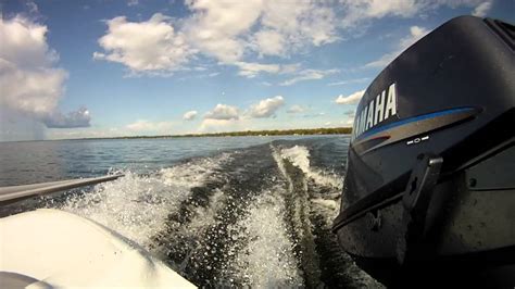 8 HP Yamaha Outboard + GoPro - YouTube