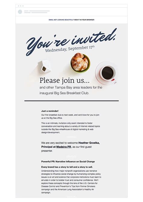 8 Invitation Email Templates to Boost Attendance + Examples