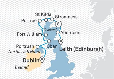 8 Night Ireland and Scotland Cruise