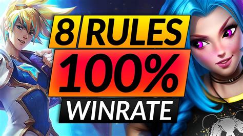 8 PROVEN Rules for 100% WINRATE in RANKED - YouTube