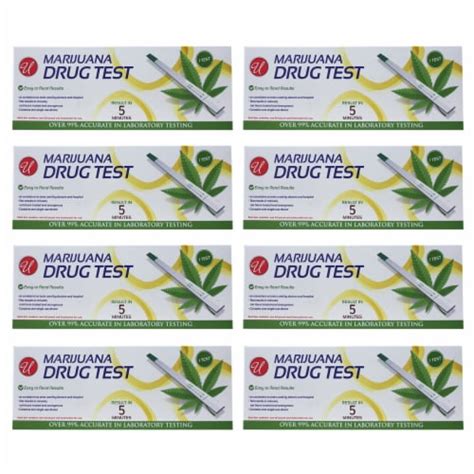 8 Packs Marijuana Screening Cannabinoid THC Drug Tests Weed Urine Fast