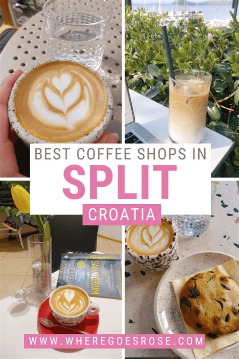 8 Split Cafes: Speciality Coffee & Best Views - Where Goes Rose?