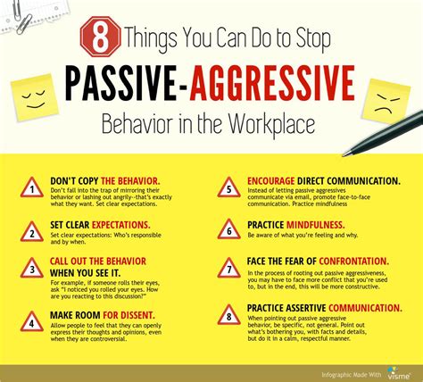 8 Things to Stop PassiveAggressive Behavior in Workplace