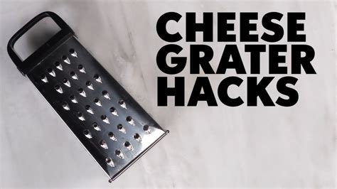 8 Tips For Using A Cheese Grater - Home Hacks