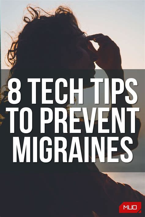 8 Tips for Using Tech to Prevent Migraines
