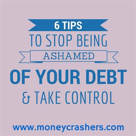 8 Tips to Stop Being Ashamed of Your Debt and Take Control