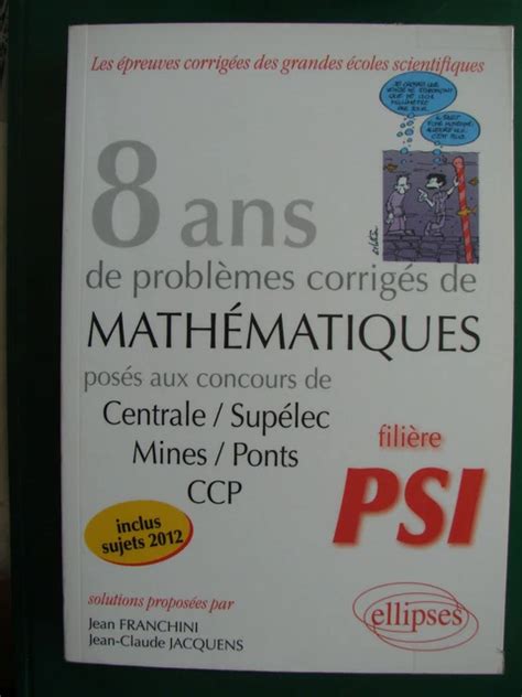 8 ans de proba mes corriga c s de matha c matique