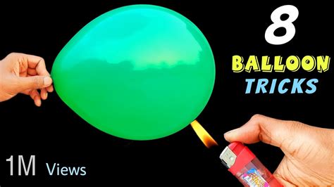 8 Awesome Balloon Tricks Easy Science Experiments With Science Experiment With Balloon - Science Experiment With Balloon