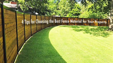 8 Best Fence Materials For All Styles And Material Fence - Material Fence