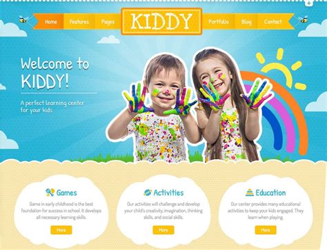 8 Best Kindergarten Wordpress Themes 2024 Kindergarten Theme - Kindergarten Theme