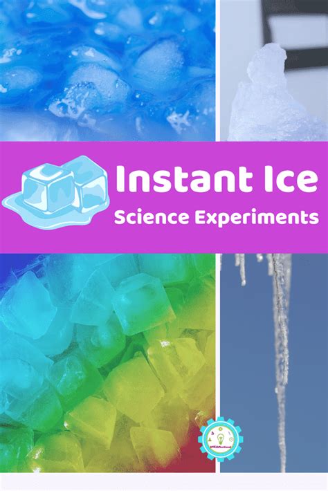 8 Brrr Illiant Instant Ice Experiments To Try Ice Cube Science Experiment - Ice Cube Science Experiment