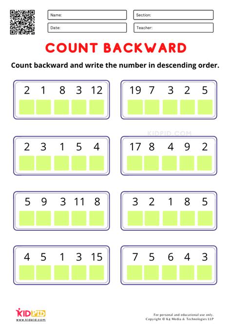 8 Counting Backwards From 10 Worksheets Free Printable Counting Backwards From 10 Worksheet - Counting Backwards From 10 Worksheet