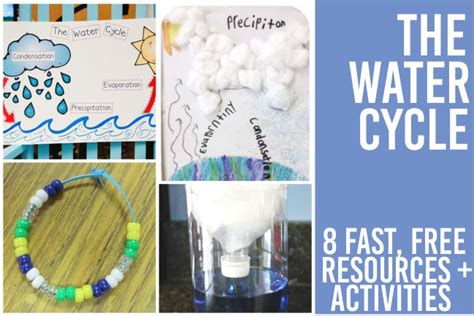 8 Fast Free Water Cycle Resources And Activities Water Cycle 1st Grade - Water Cycle 1st Grade
