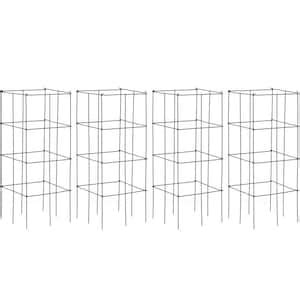 8 ft. x 3 ft. Stainless Steel Wire Rope Plant Trellis Kit - The Home Depot