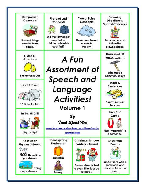 8 Fun Language And Articulation Printable Worksheets That Retell Worksheet First Grade - Retell Worksheet First Grade