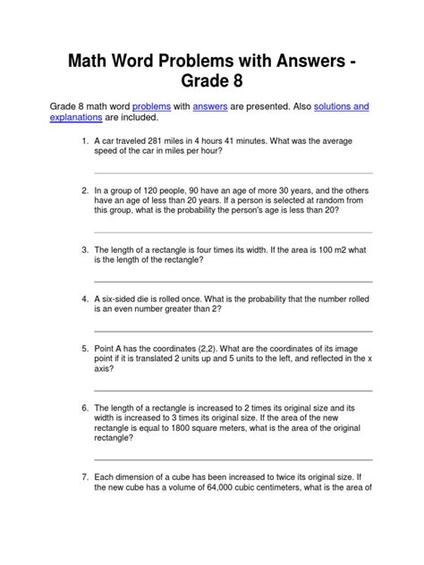 8 Grade 6 Math Word Problems Worksheets In Word Percentage Worksheet 6th Grade - Word Percentage Worksheet 6th Grade
