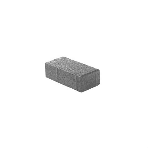 8 in. x 4 in. x 2.25 in. Gray Charcoal Concrete Paver - The …