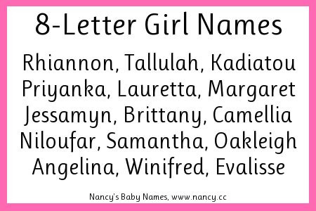 8 letter D names.