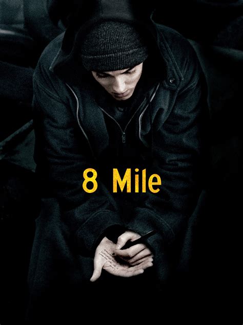 15.1億円 [2] テンプレートを表示. 『 8 Mile 』（エイトマイル、原題: 8 Mile ）は、 2002年 の アメリカ合衆国 の ミュージカル ドラマ映画 。. カーティス・ハンソン 監督。. デトロイト を舞台にした、 エミネム の半自伝的な作品で、彼の初劇場主演作である .... 
